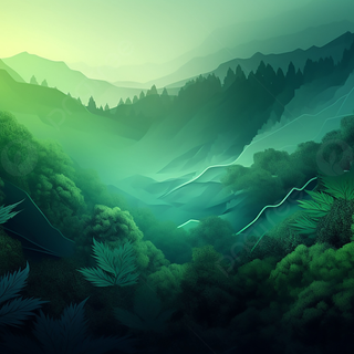 Forest abstract wallpaper