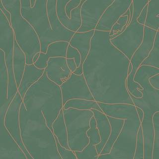 Abstract green iPhone wallpaper