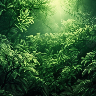Forest abstract wallpaper