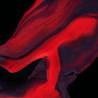 Red painting wallpaper