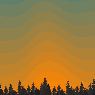 Forest abstract wallpaper