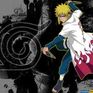 Minato black wallpaper