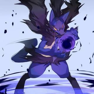 Lucario 4k phone wallpaper