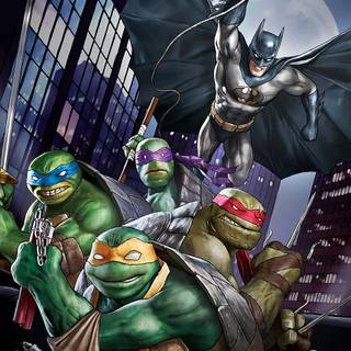 Batman vs. Teenage Mutant Ninja Turtles wallpaper