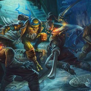 Batman vs. Teenage Mutant Ninja Turtles wallpaper