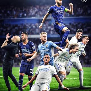 Real Madrid vs Man City wallpaper