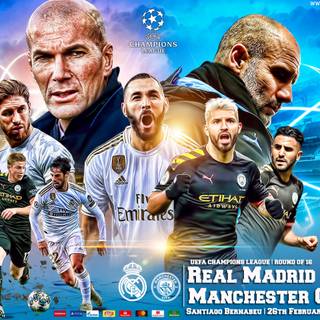 Real Madrid vs Man City wallpaper