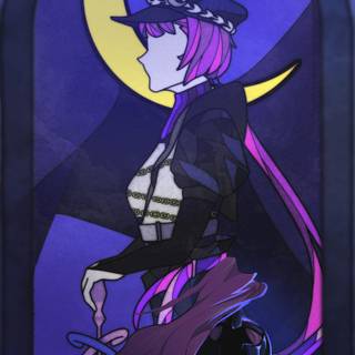 Matching girls wallpaper