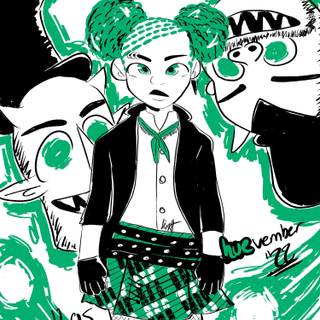 Wendell and Wild wallpaper