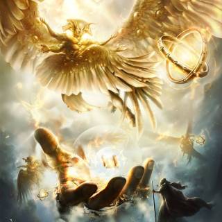 Biblical angel wallpaper