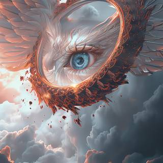 Biblical angel wallpaper