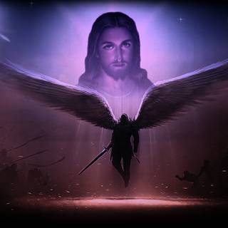 Biblical angel wallpaper