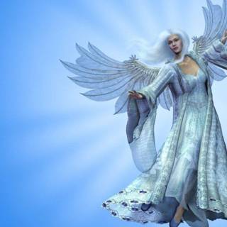 Biblical angel wallpaper