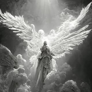 Biblical angel wallpaper