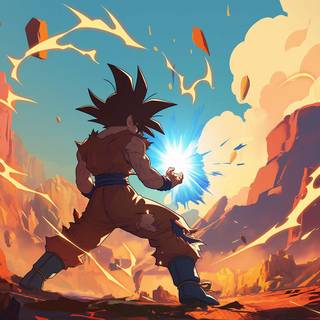 Anime aura wallpaper