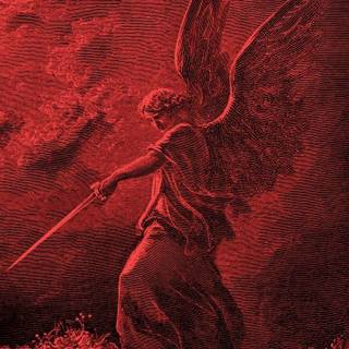 Biblical angel wallpaper