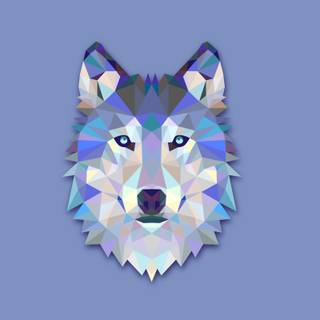 Wolf mask wallpaper