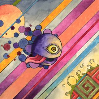 HD psychedelic desktop wallpaper