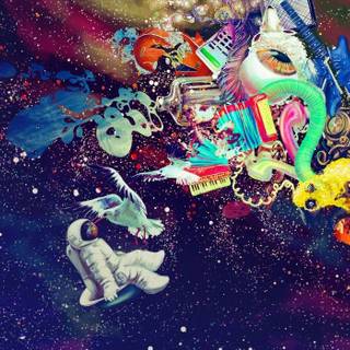 HD psychedelic desktop wallpaper