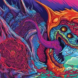 HD psychedelic desktop wallpaper