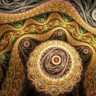 HD psychedelic desktop wallpaper