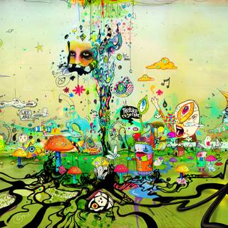 HD psychedelic desktop wallpaper