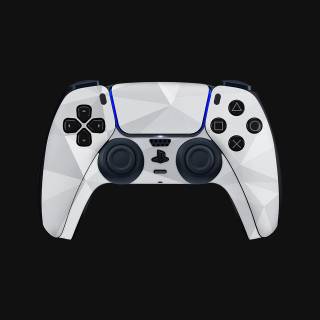 White PS5 wallpaper