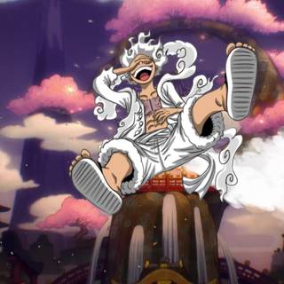 Luffy Gear 5 4k PC wallpaper