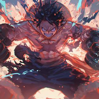 Monkey D Luffy Gear 4 wallpaper