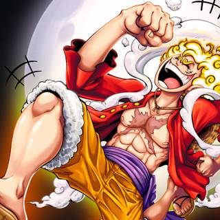 Luffy Gear 5 4k PC wallpaper