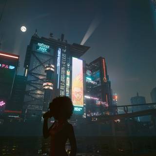 Dark Cyberpunk 4k wallpaper