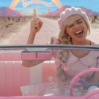 Barbie PC 4k wallpaper