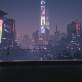 Cyberpunk world wallpaper
