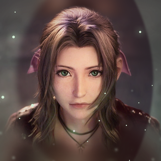 Aerith phone wallpaper