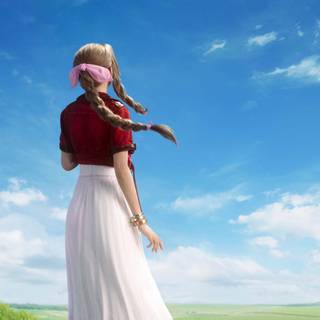 Aerith phone wallpaper