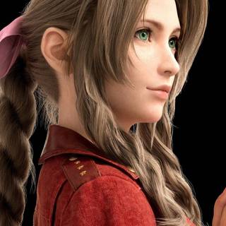Aerith phone wallpaper