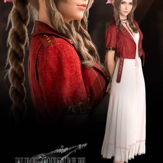 Aerith phone wallpaper