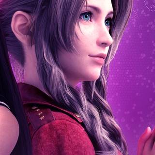 Aerith phone wallpaper