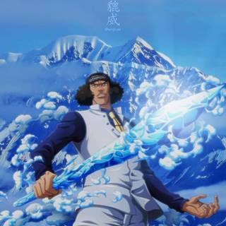 Aokiji iPhone wallpaper