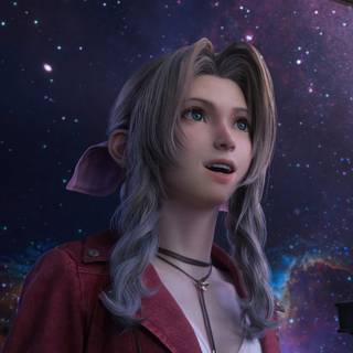 Aerith phone wallpaper