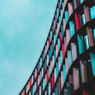 iPhone buildings wallpaper