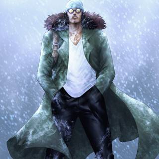 Aokiji iPhone wallpaper