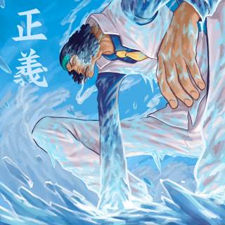 Aokiji iPhone wallpaper