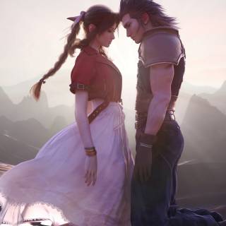 Aerith phone wallpaper
