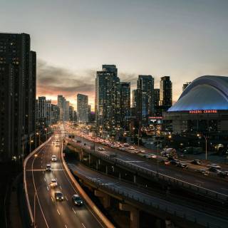 iPhone buildings wallpaper