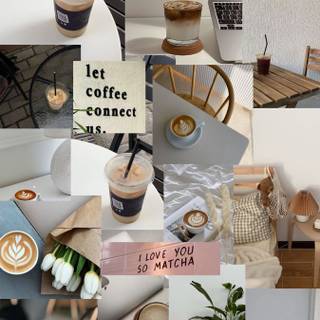 iPhone cafe wallpaper