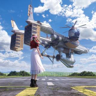 Aerith phone wallpaper