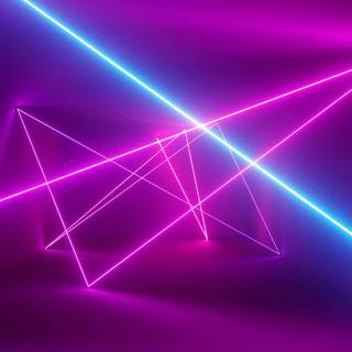 Neon iPhone 14 wallpaper