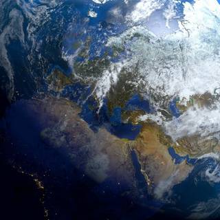 iPhone 14 Pro Earth wallpaper