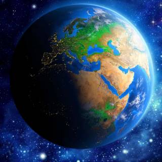 iPhone 14 Pro Earth wallpaper